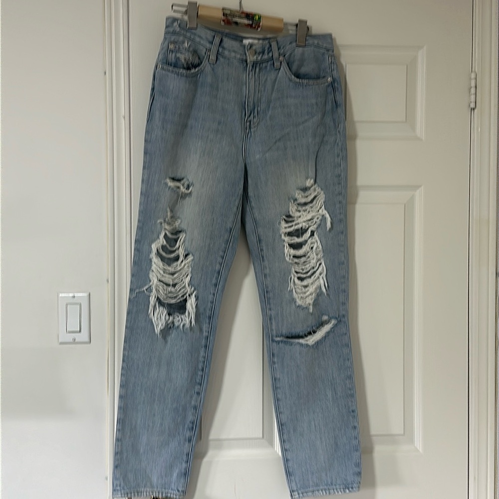 Pistola distressed, high-rise jeans size 27